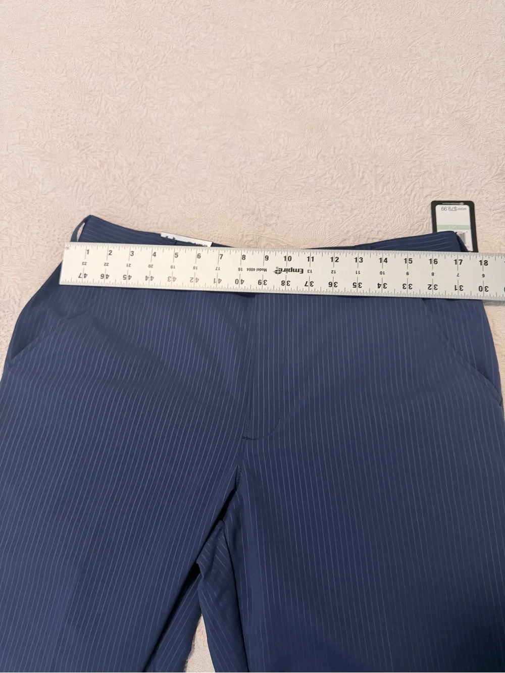 Under Armour Blue Pinstripe UPF 50 Golf Pants